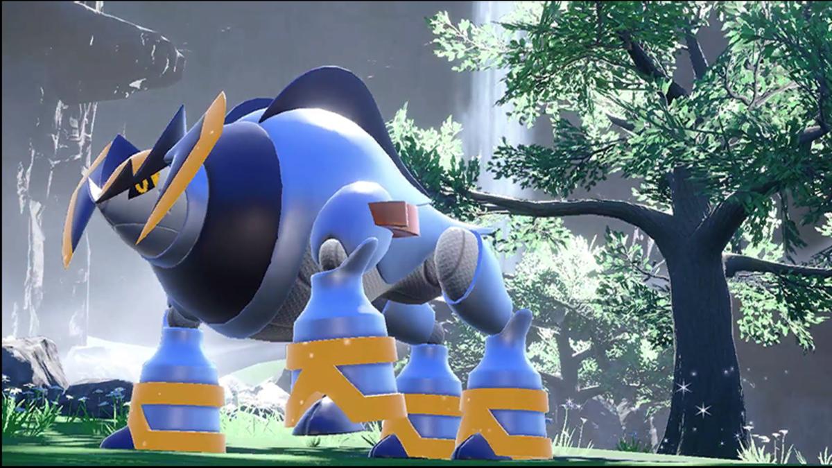 Iron Boulder using Mighty Cleave